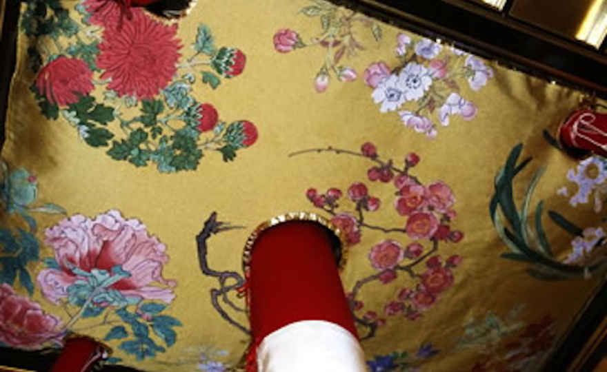 Kyoto Gion matsuri Houkahoko, ceiling curtain